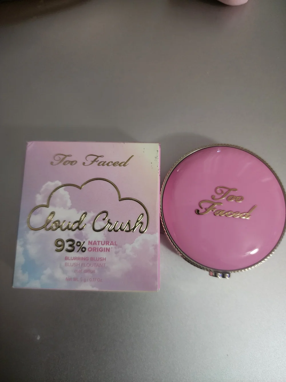 Too Faced Cloud Crush Blurring Blush — Pink Compact